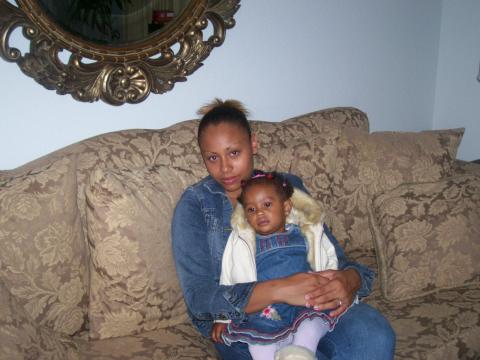 Daughter- Laquasha, & Grandbaby