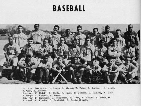 Baseball team 1962