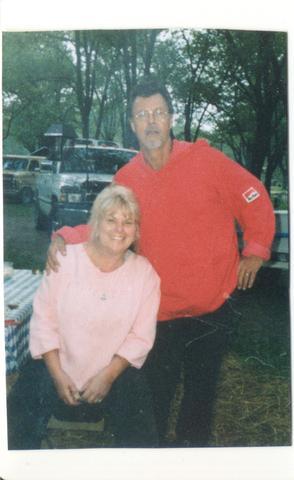 Husband & Me Camping in 2003