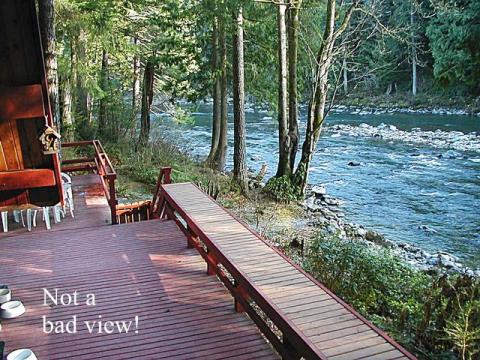 Back Deck On River