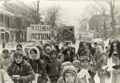 Fête de la paroisse en 1969, Lynn 13 ans