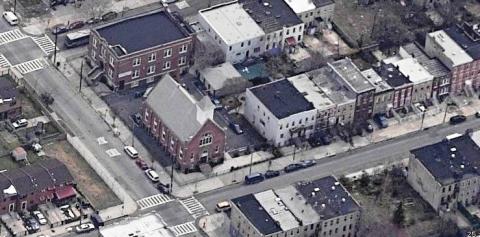 St John Cantius Aerial View