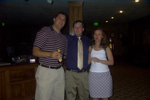 JEFF JELINEK AND HIS WIFE AMY WITH BEN