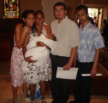 LJ's Baptism!