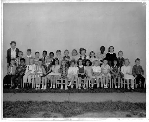Midway School - May 1961 - 1st Grade - Mrs. Willis