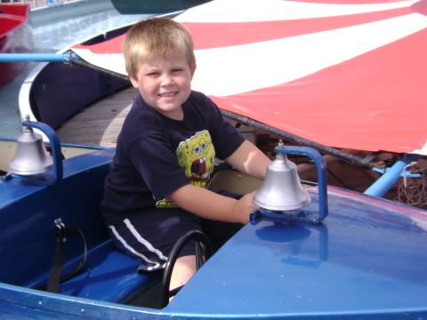 James at Seaside Boardwalk 2007