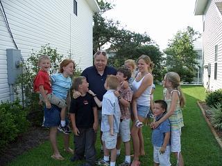 Ron Grady & Grandchildren 2006