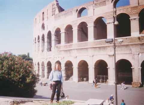 me at Coliseum in Rome
