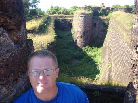 at a Castle in INDIA