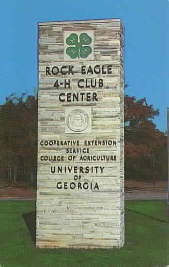 Rock Eagle Sign