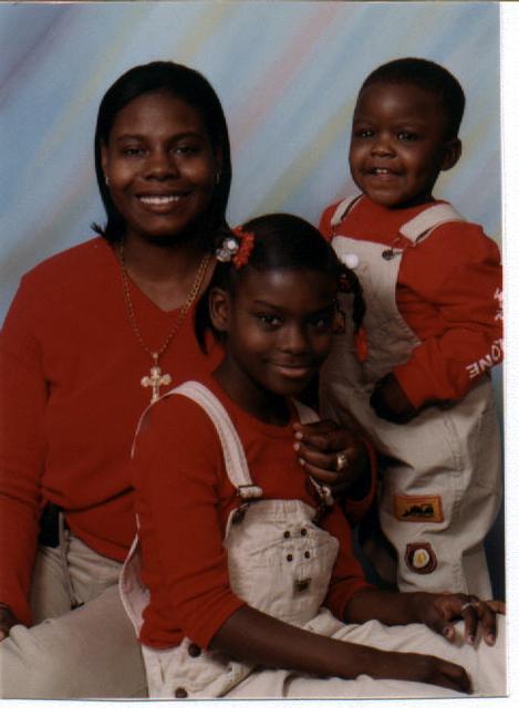 Tonya, Ashley and Nicholas Jr. 2000