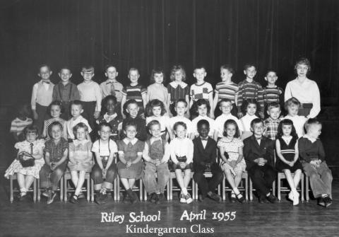 Riley School - Grades 2A-3B- 1956-1957
