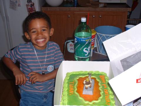 My youngest son (4) Thomas Jr.
