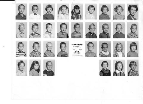 1960 Kindergarten