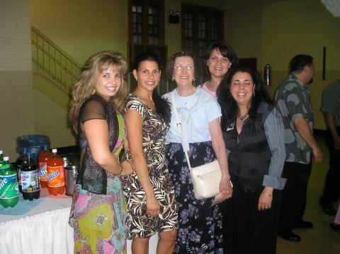 Kathy, Susana,Mrs. Riely, Carolyn & Susi