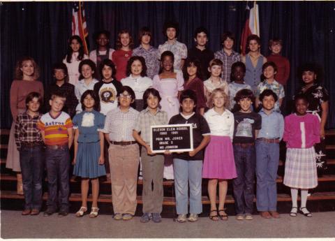 1981 Fifth Grade