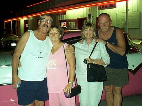 Route 66 Diner-Ray, Di, Marsha, David