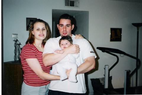 Amanda, Ron & little Ronnie