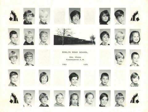 Mrs. Myers Kindergarten 1969-1970