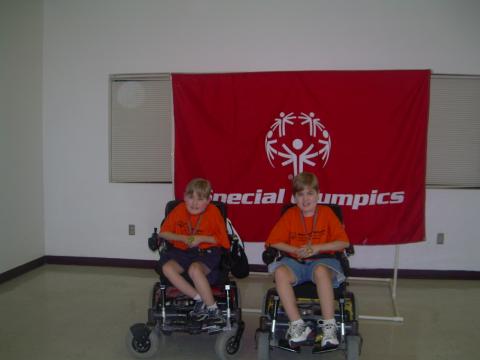 Andrew and Jordan-Special Olympics