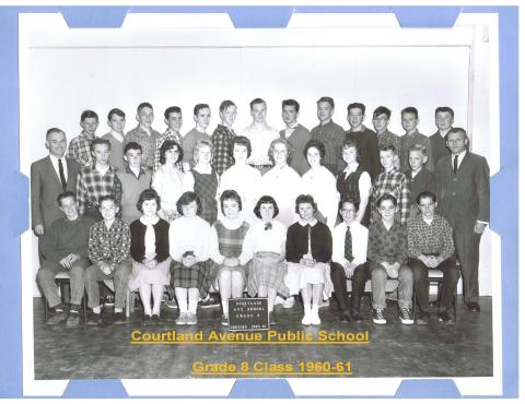 Courtland Grade 8 Class 1960 1961