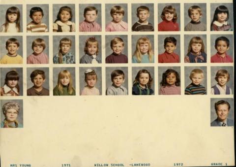 1st Grade 1971-72