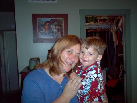 me & grandson Tyler