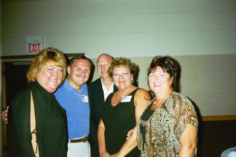 Chris Cammarata, Bob Carney, Leo Scherrer, Karen (Brunner) Scherrer, Linda Stapleton