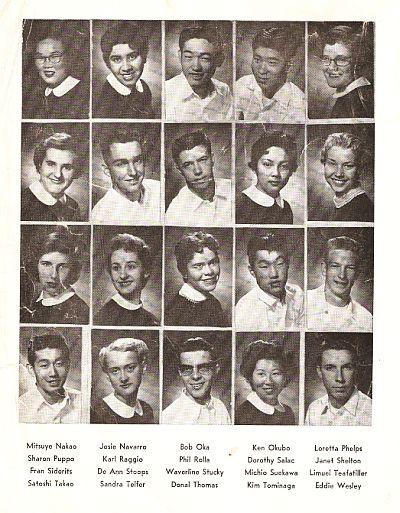 1956 graduation class