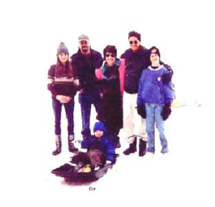 Fun in the Snow" Norma & Family