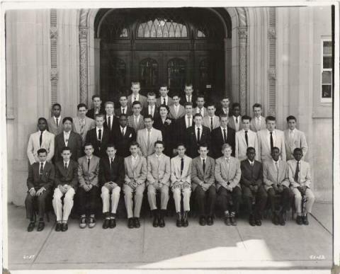 Mrs. Parlett's 1956 9th grade class