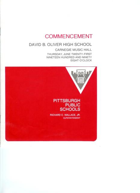 Commencement Program Page 1