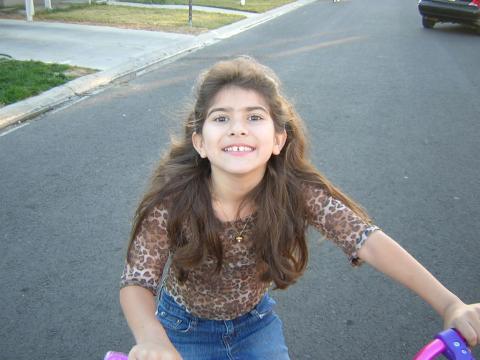 My daughter Vanessa (Spring 2006)age 9