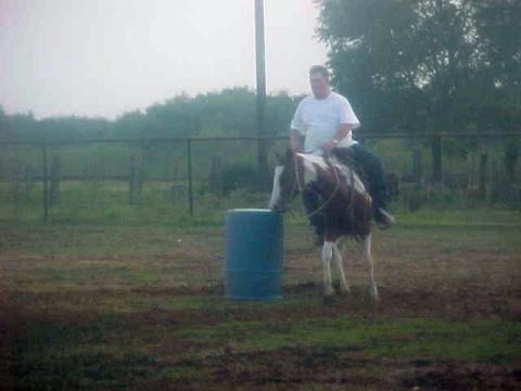 Keith riding