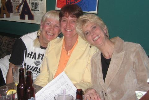 Sue Naucke, Michele Bonnet, Sally Swyers