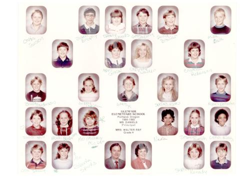 Fourth grade 1984