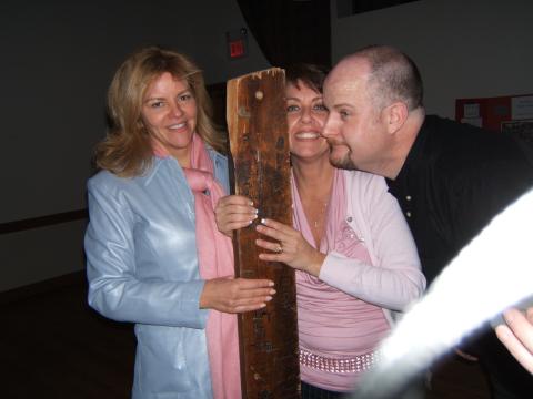 Anne D, Debbie D, Jim G and THE Senior Bench