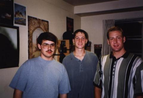 Don_Nick_and_Brian back in college 1995