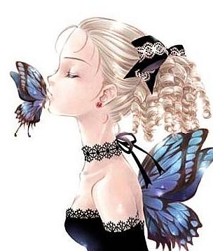 butterfly girl