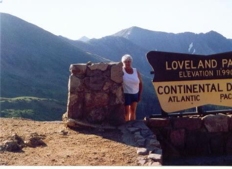 me & Loveland Pass,