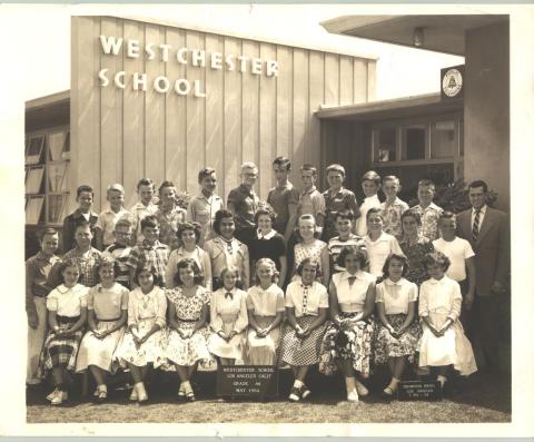 Mike's Elementary School Class 1954