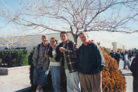 TimC.,me,BrianC, Jared McC. '98 Seniors