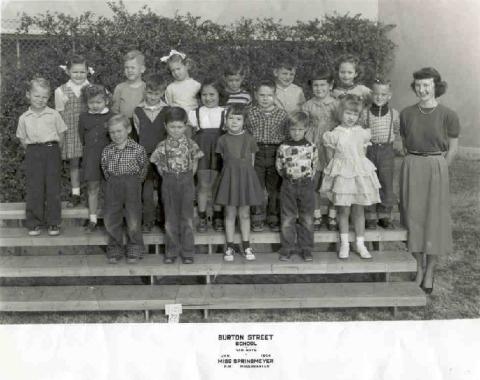 Kindergarten Class 1954