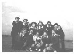 The 1945 Cheerleading Squad!