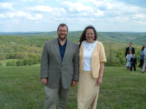 Bob D and wife Priscilla (2003)