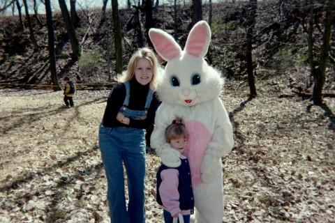 Mom, Kayla and Bunny