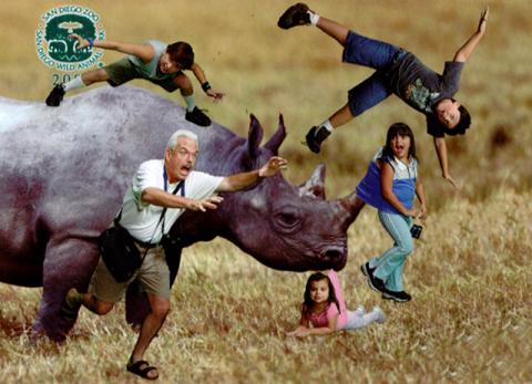 Family Rhino Pic email