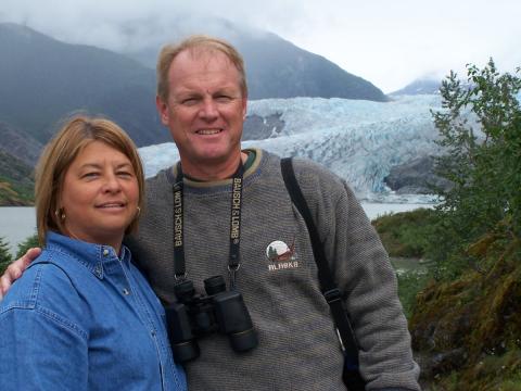 Enjoying glaciers