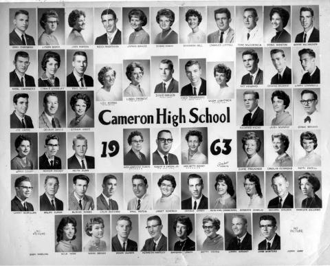 Cameron High School - 1963