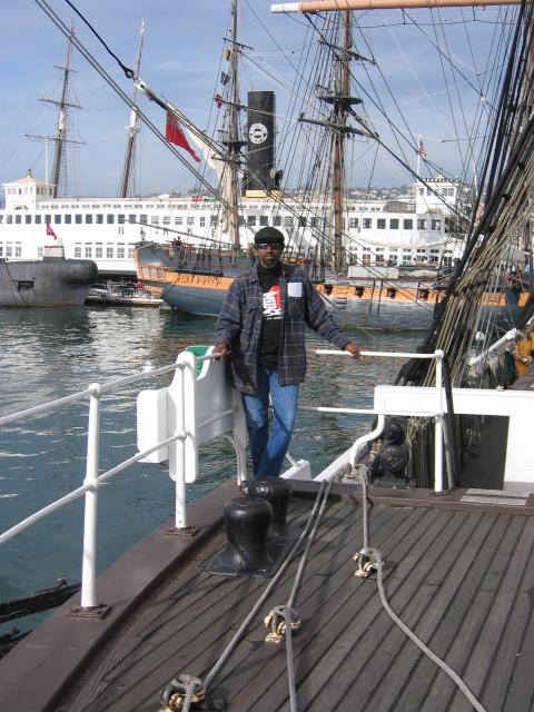 Me on the Star Of India